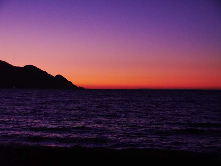 Sonnenuntergang Lago Llanquihue - Chile